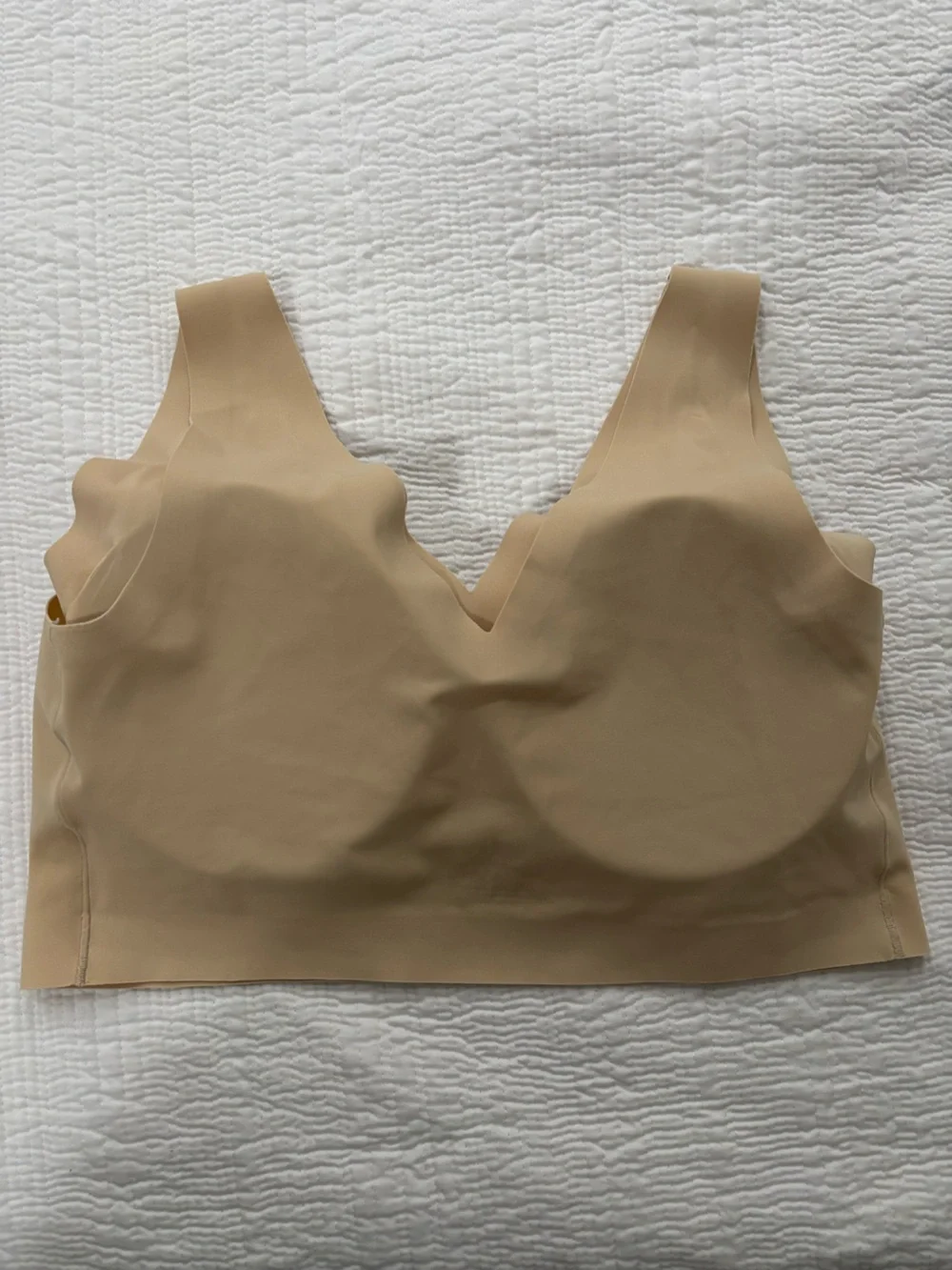Truekind® Everyday Comfort V-Neck Bralette XL